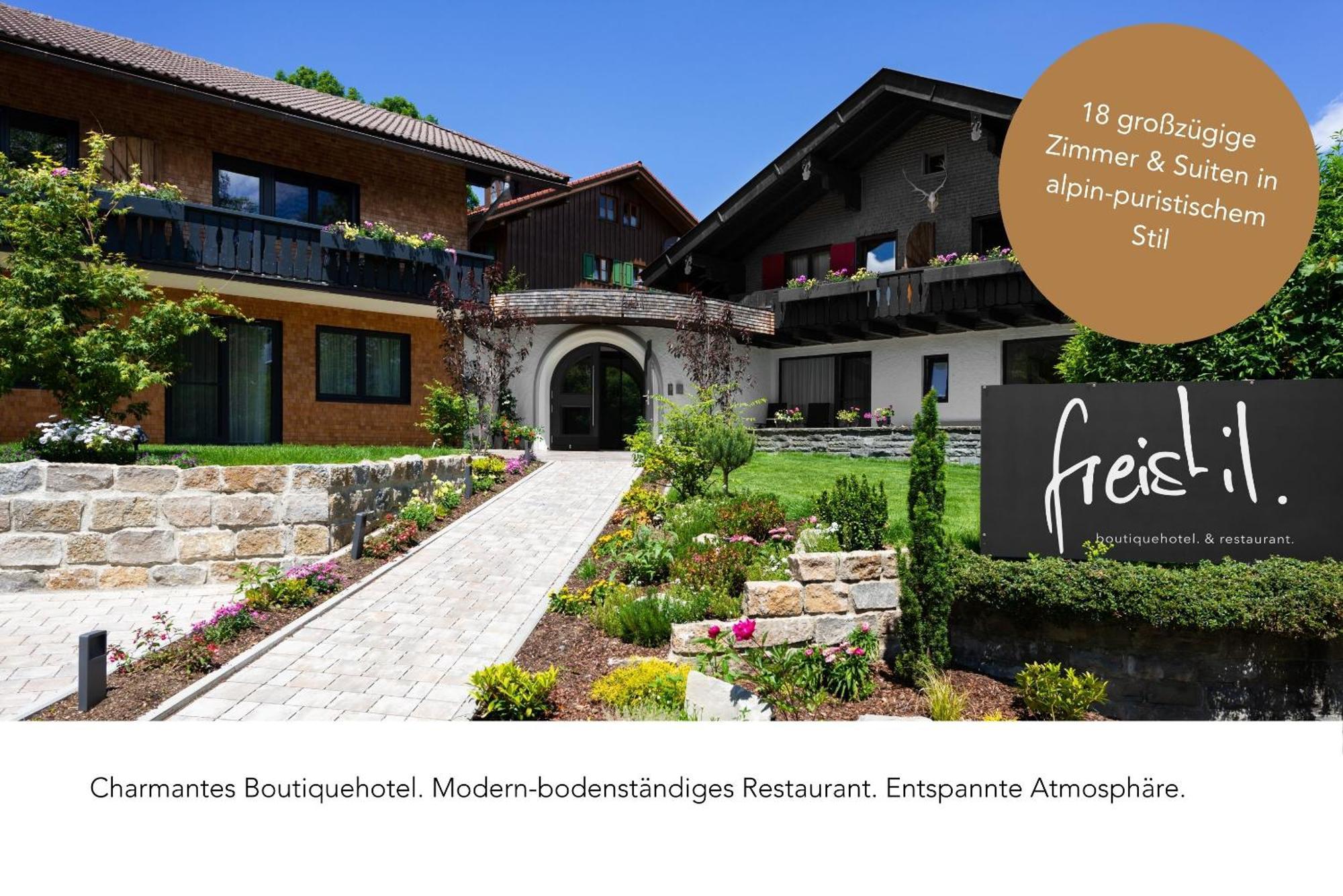 Freistil Boutiquehotel Sonthofen Exterior photo
